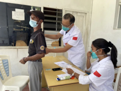 中国援东帝汶医疗队联合东卫生部举办健康义诊活动